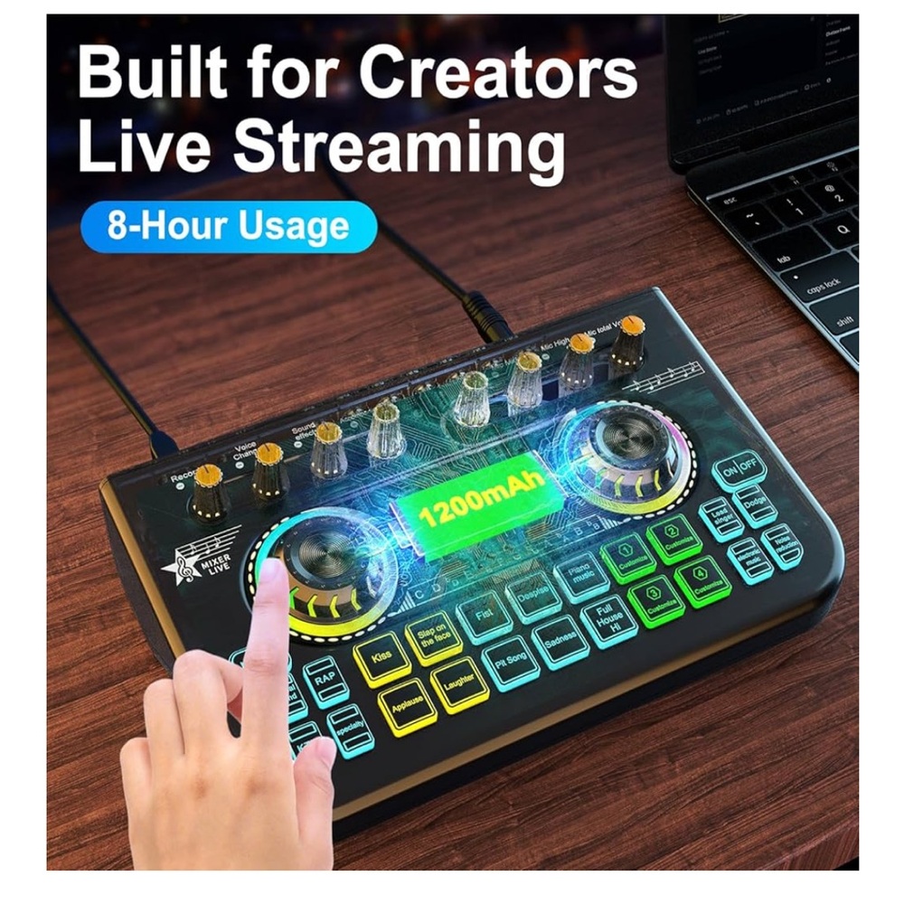 Multicolor Audio Mixer NWT - Picture 8 of 9